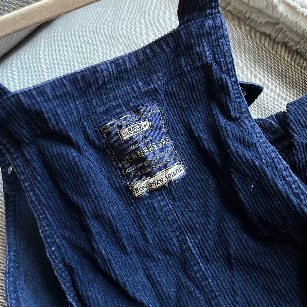 Vintage corduroy overall dress - Picture 3 of 4
